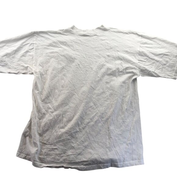 Vintage Planet Hollywood Mens Reno T-Shirt XL Short Sleeve White Graphic Tee Y2K - Picture 2 of 9